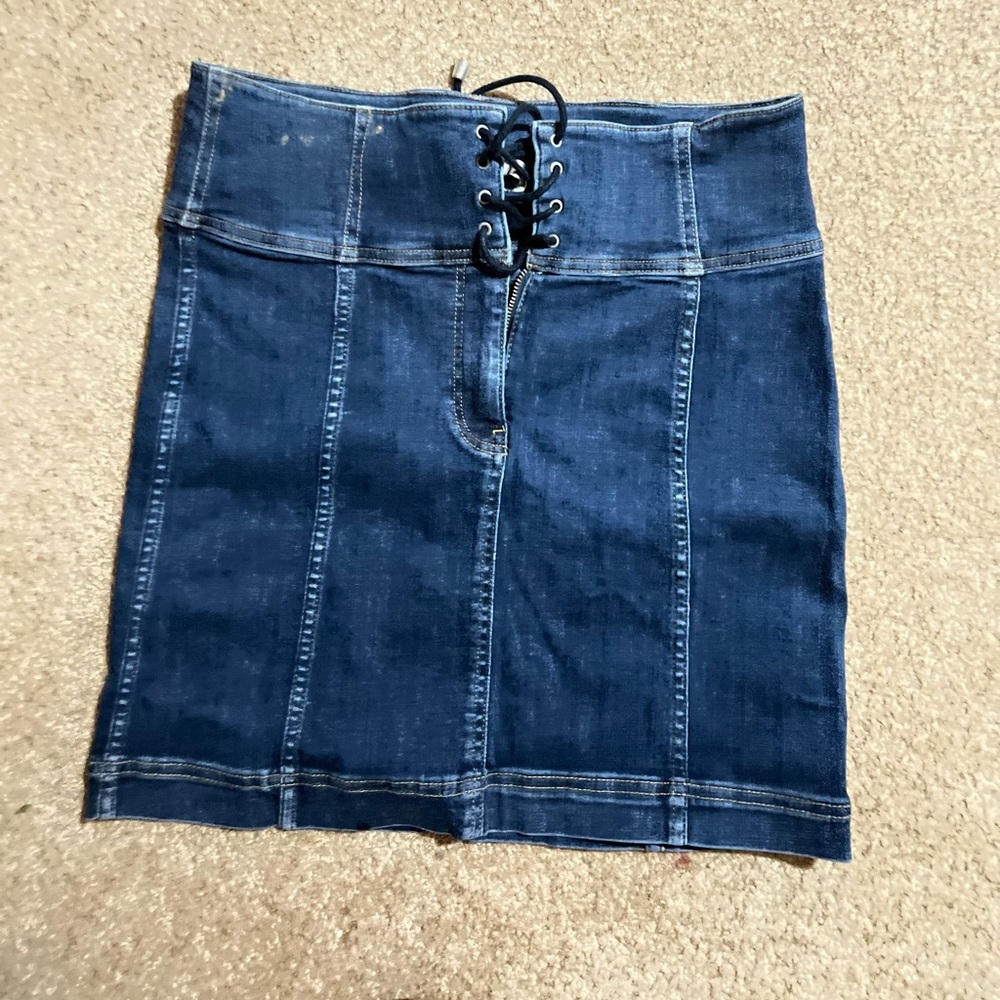 Free people mini skirt size 8